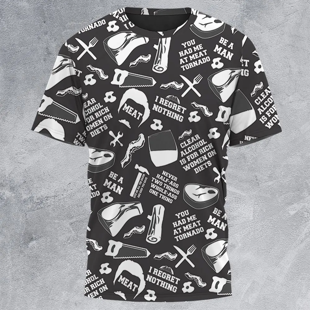 All-Over Print Unisex T-Shirt - 6WK7Z7KT -  - 3