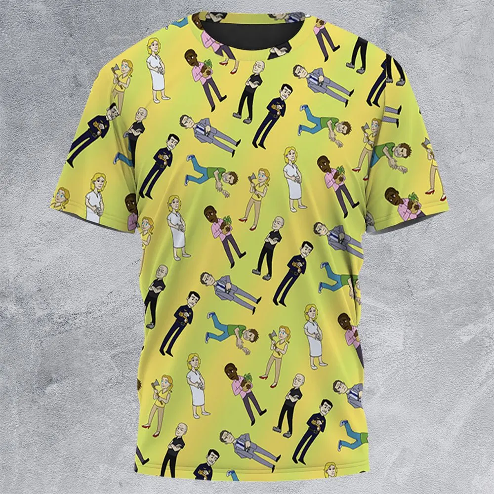 All-Over Print Unisex T-Shirt - S4QZW8K1 -  - 3