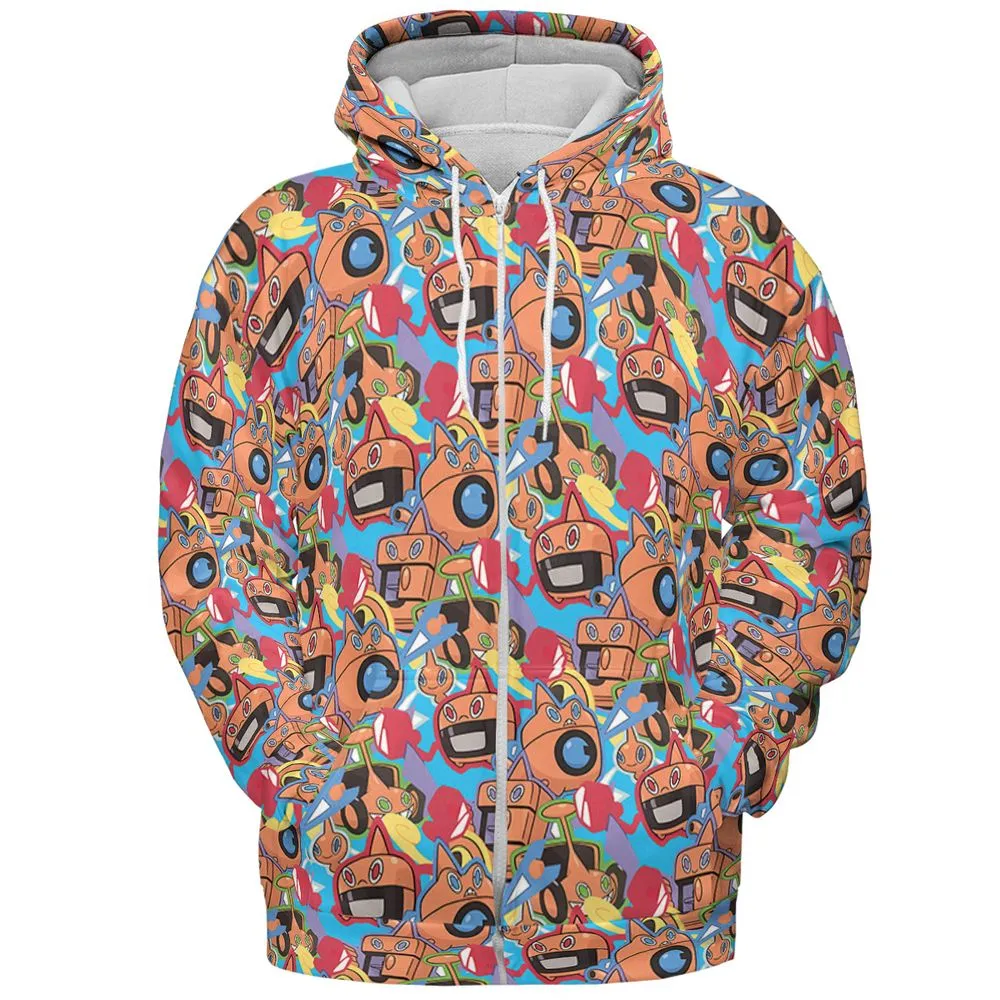 All-over Print Hoodie - MWVFKAGZ -  - 3