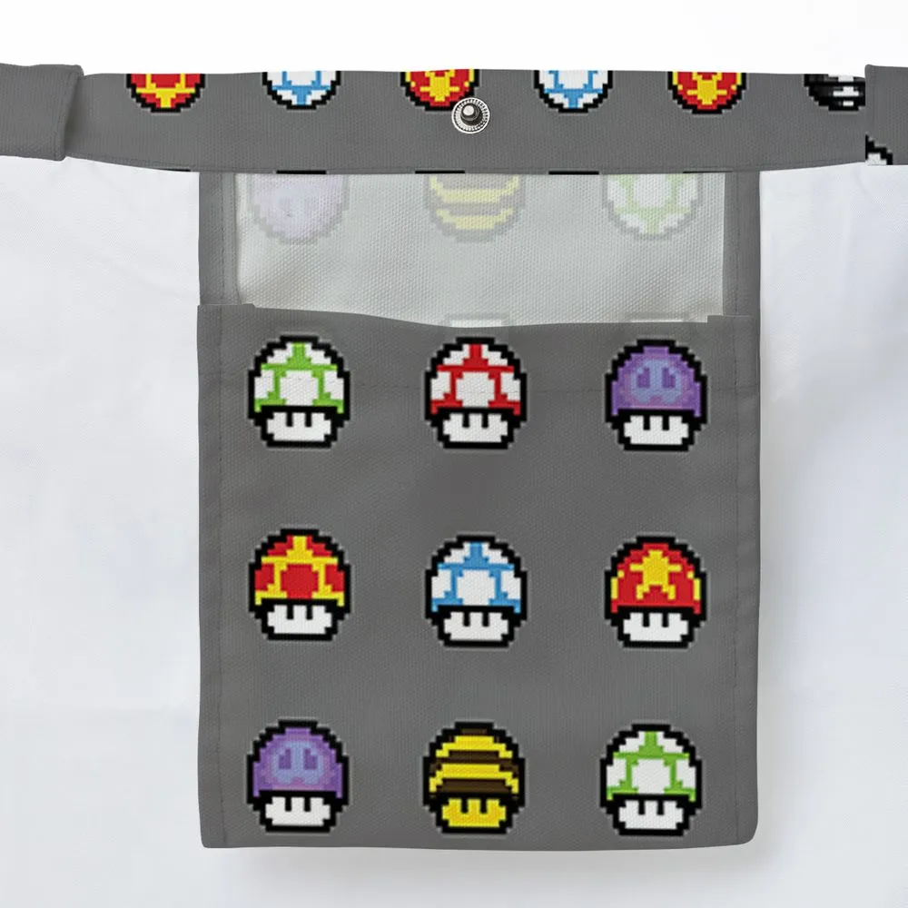 Retro Pixels Mushroom Pattern -  - 3