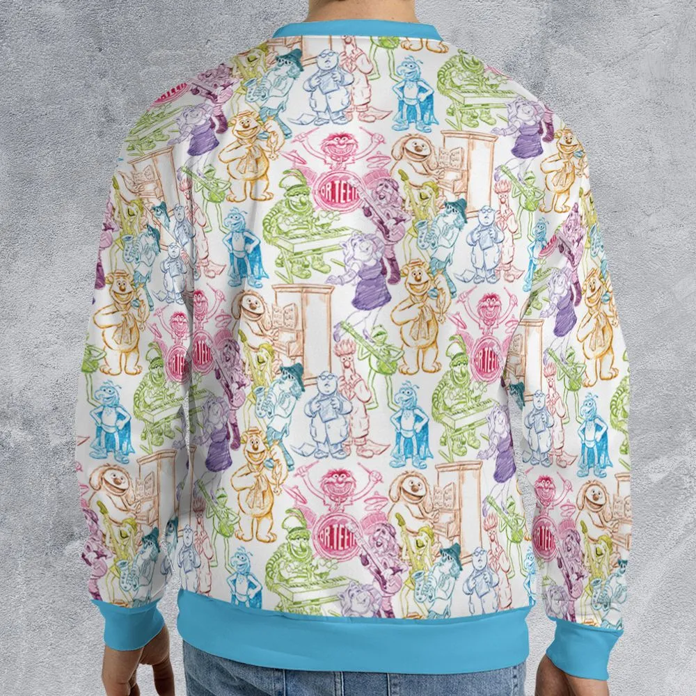 All-over Print Sweatshirt - TKM7EMM7 -  - 2