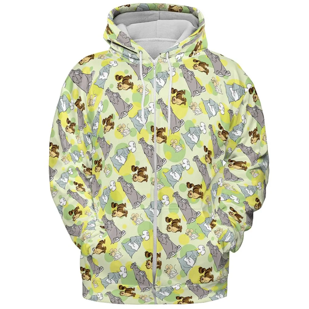 All-over Print Hoodie - LZZ1T5DU -  - 3