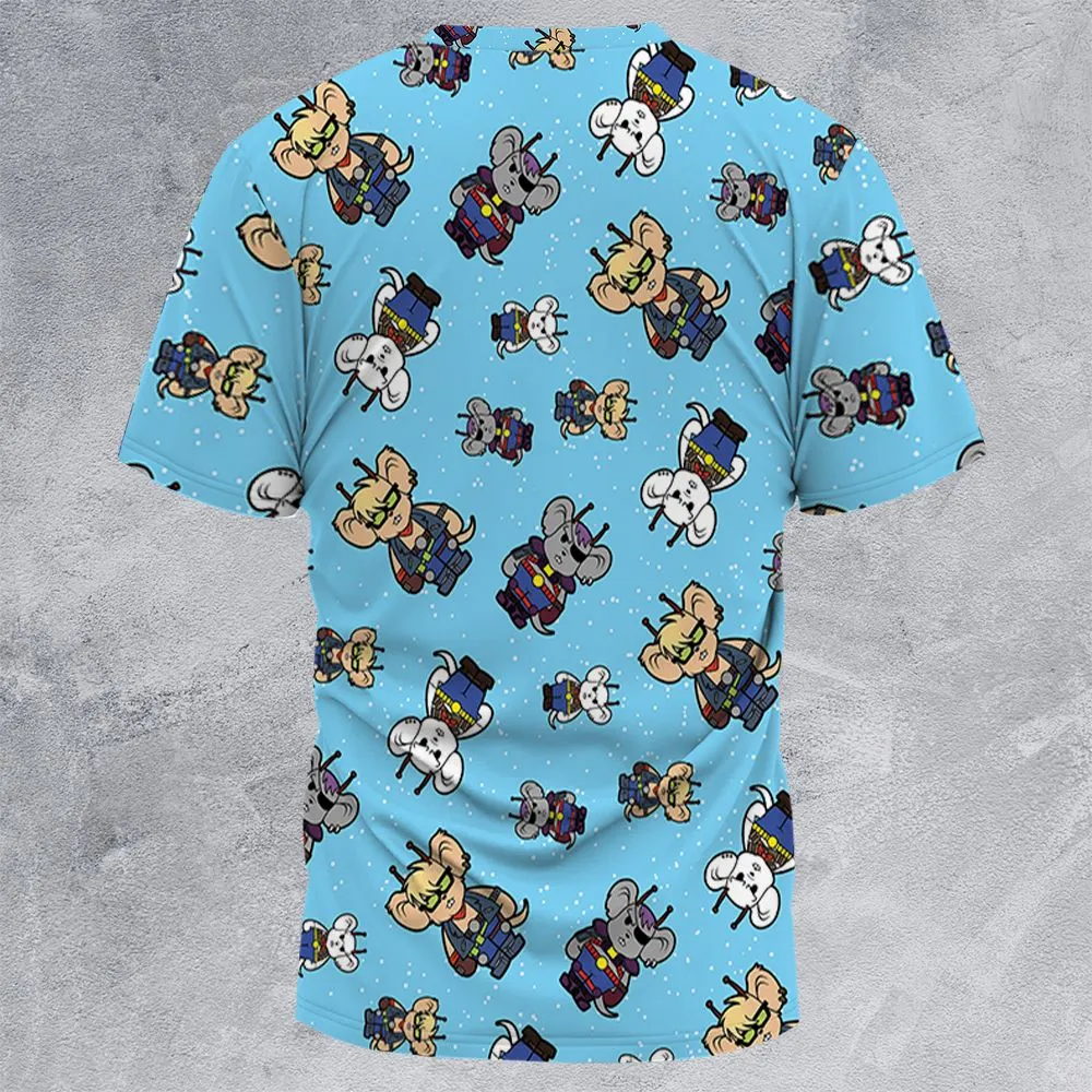 All-Over Print Unisex T-Shirt - M9C1XG7W -  - 4