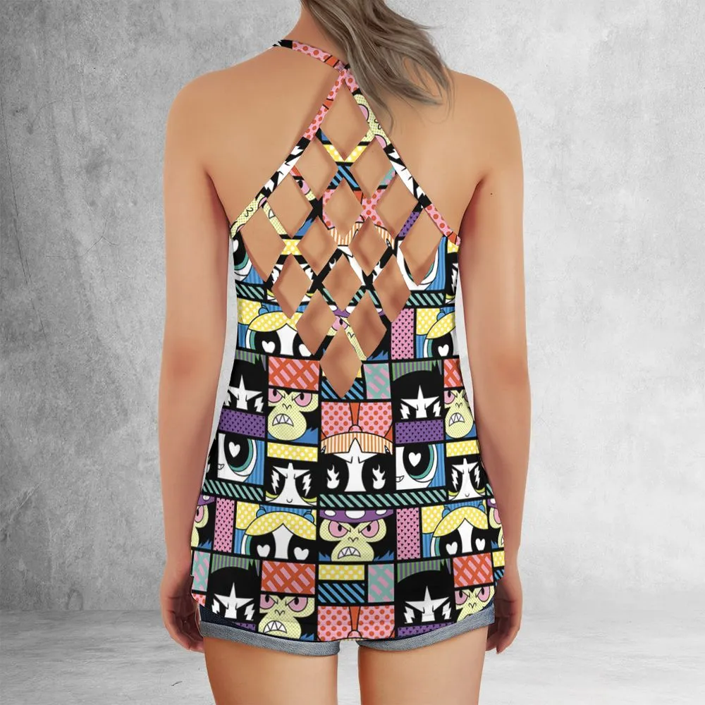 Criss Cross Tank Top - GPCARB7Y -  - 3