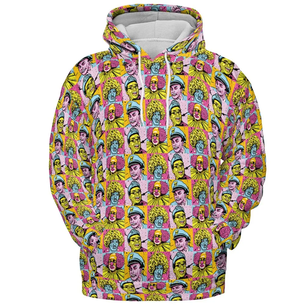 All-over Print Hoodie - LNKHUM6J -  - 2