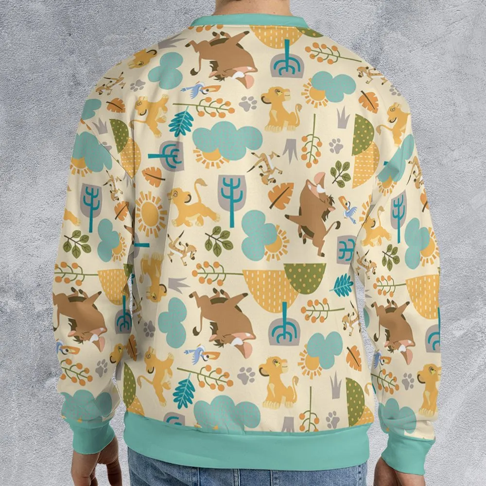 All-over Print Sweatshirt - S5L6B3AR -  - 2