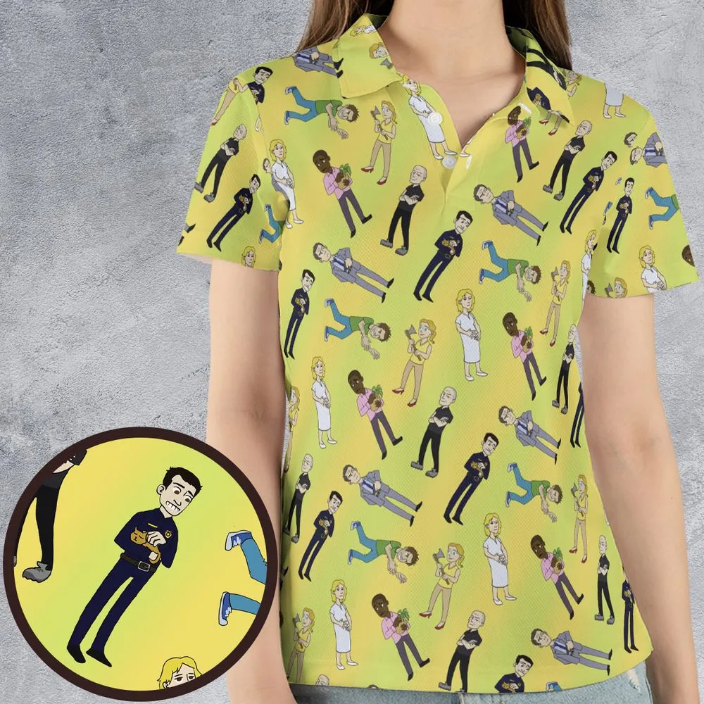 AOP Men/Women Polo Shirt - LKV19SJR -  - 4