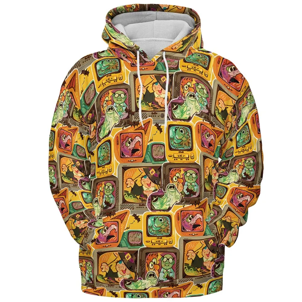 All-over Print Hoodie - RCD9LV5Q -  - 2