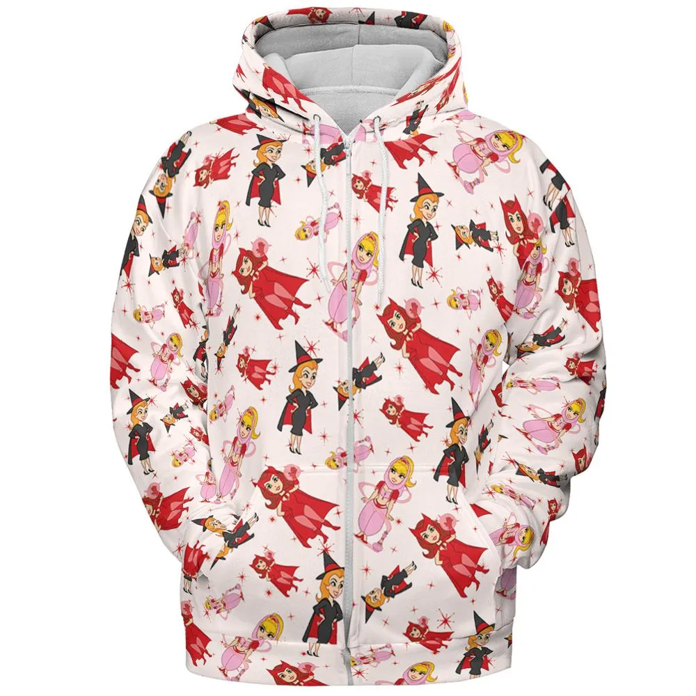 All-over Print Hoodie - THRU9LFV -  - 3