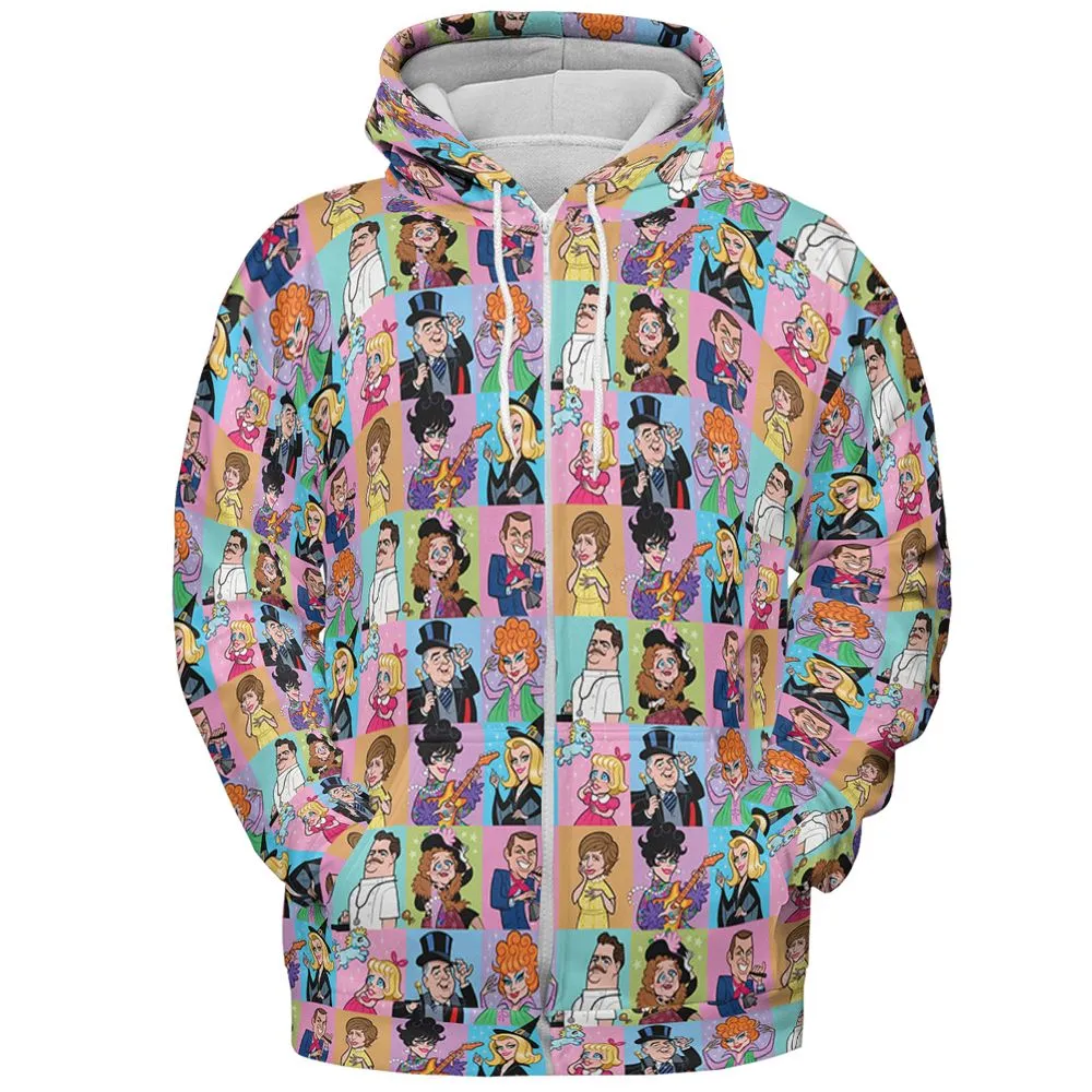 All-over Print Hoodie - 4RS5UQDV -  - 3