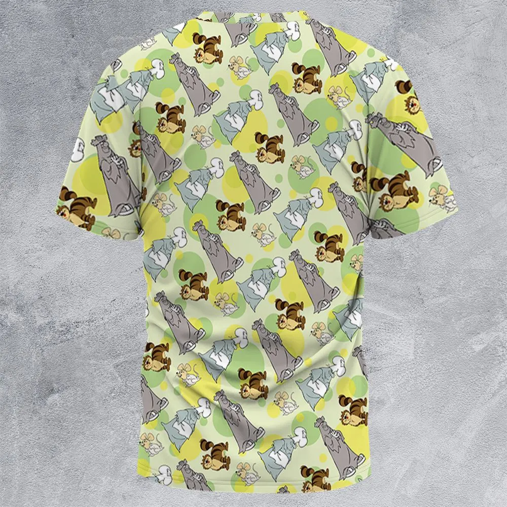 All-Over Print Unisex T-Shirt - J28BLLDF -  - 4