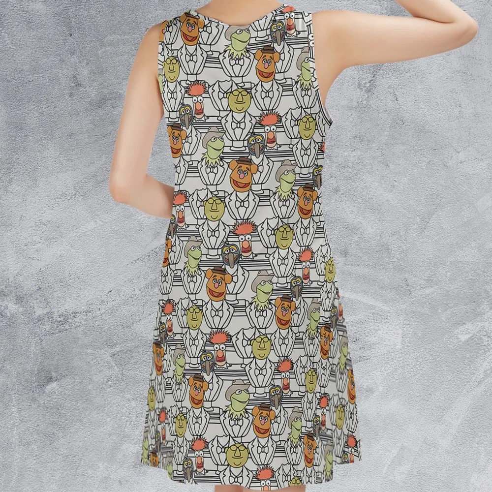 Sleeveless Dress - EKN7QKED -  - 2