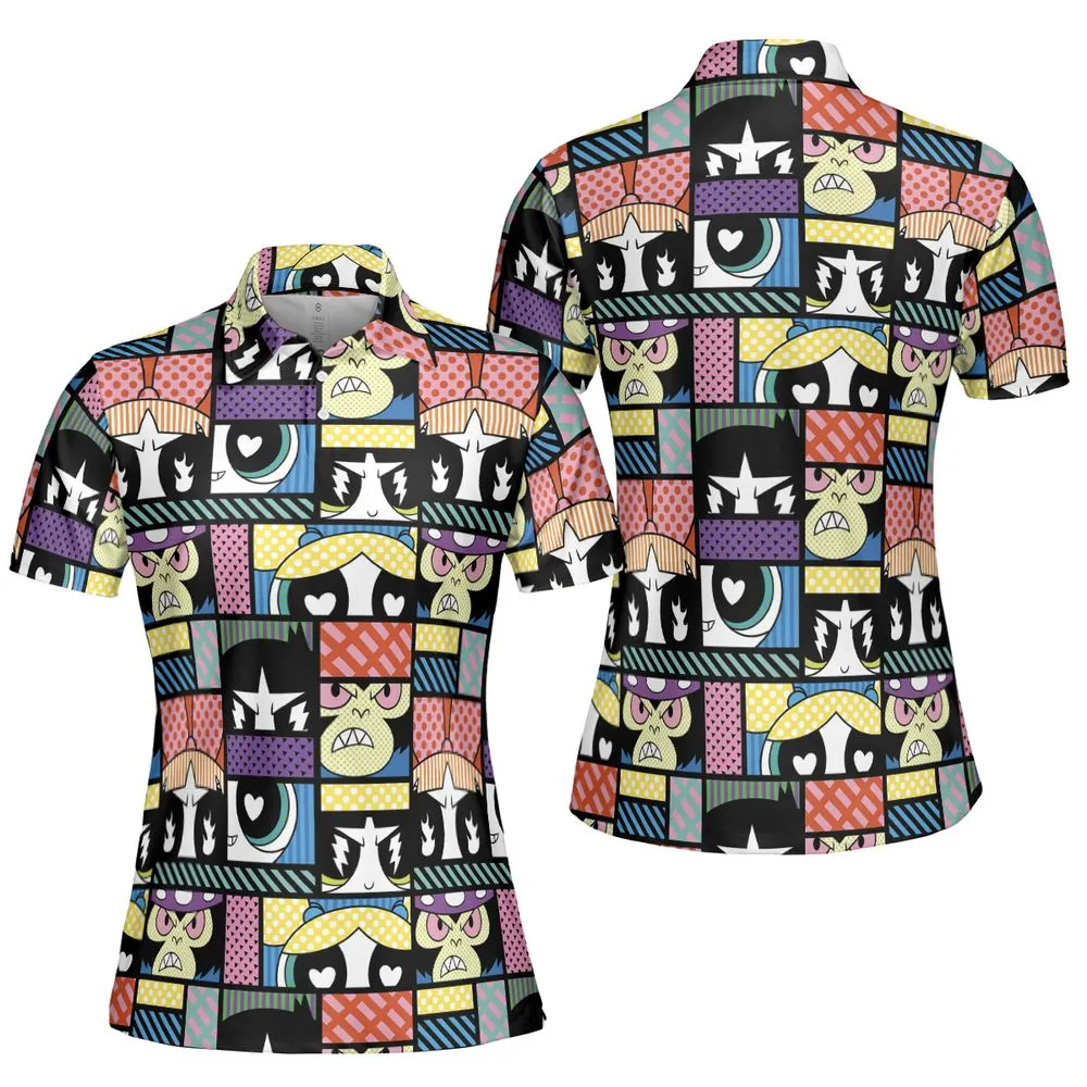 AOP Men/Women Polo Shirt - XH1SU5XP -  - 5