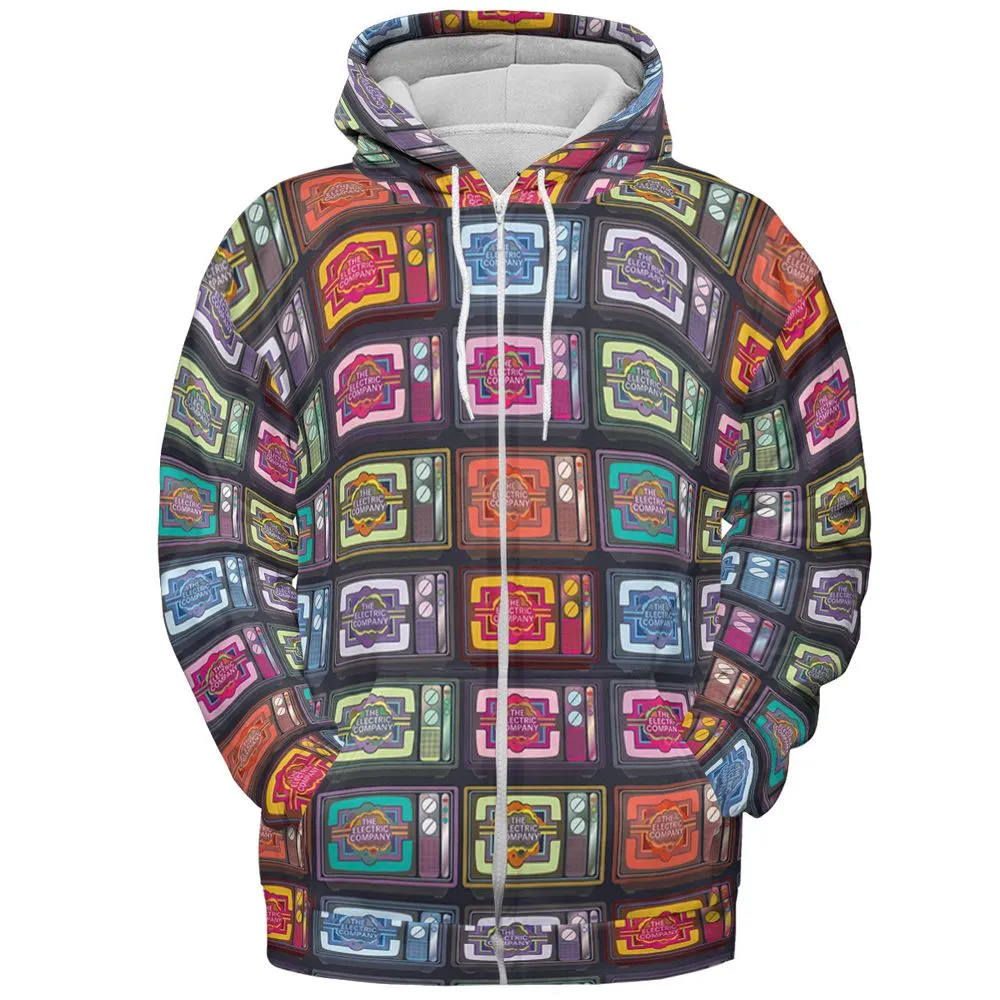 All-over Print Hoodie - J8T59W6Q -  - 3
