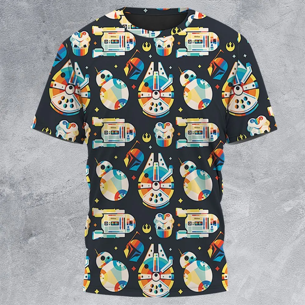 All-Over Print Unisex T-Shirt - TV6LJE2V -  - 3