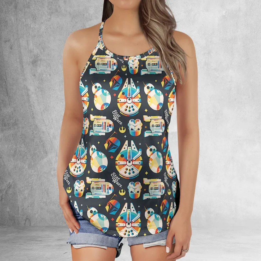 Criss Cross Tank Top - 1SZND2TL -  - 2