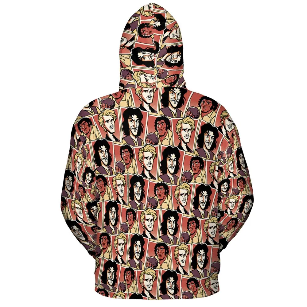 All-over Print Hoodie - 13TS6GKR -  - 4