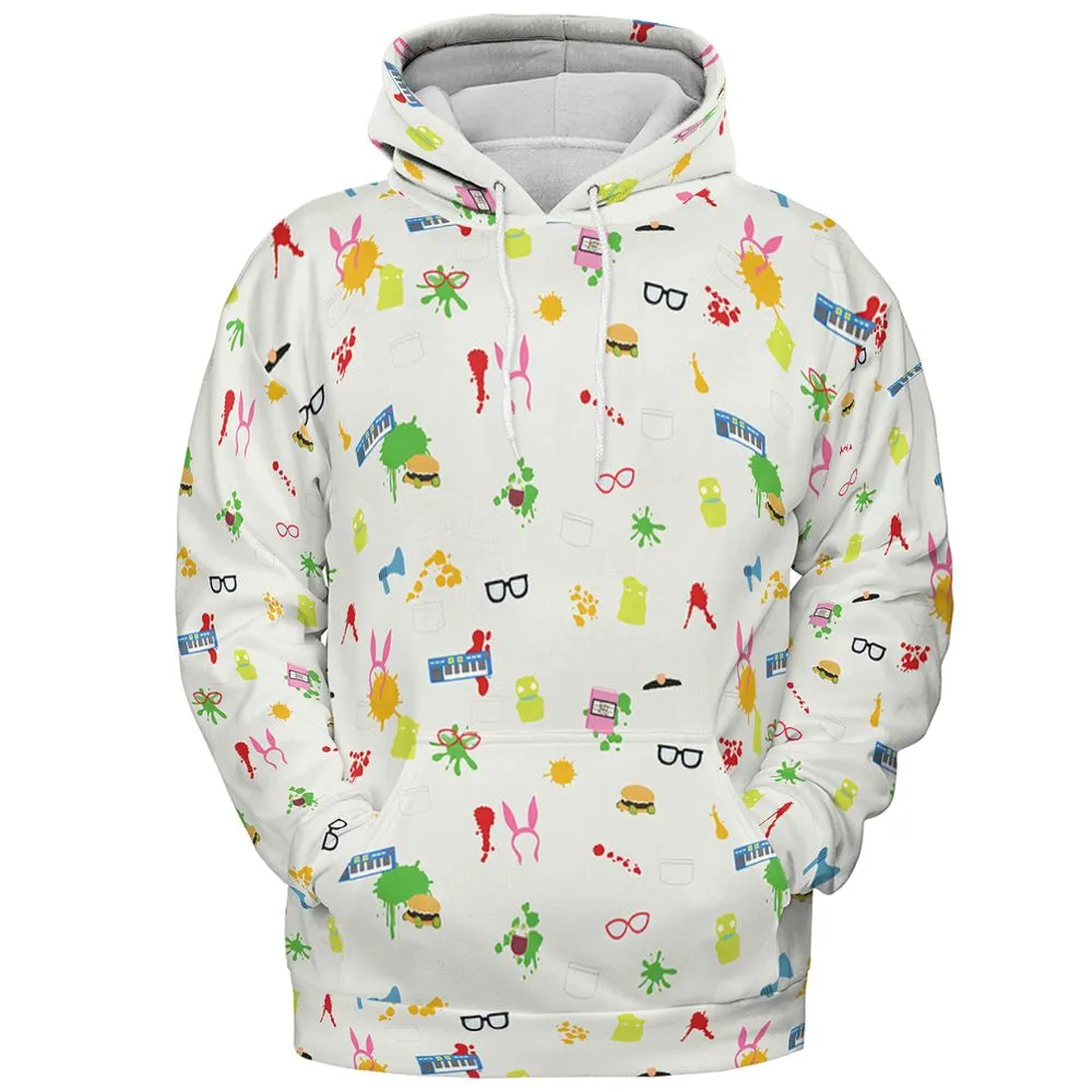 All-over Print Hoodie - MZ7FQC5V -  - 2