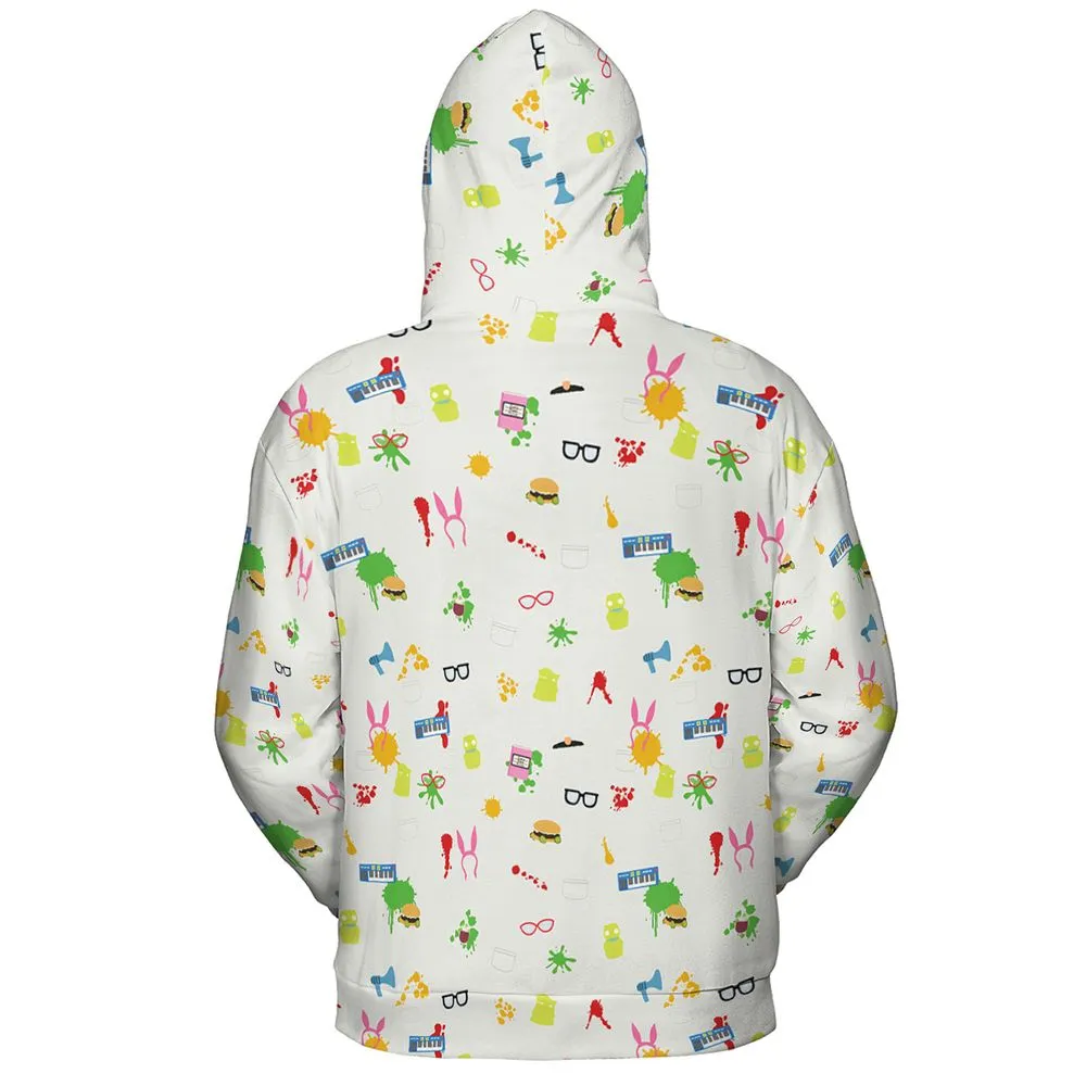 All-over Print Hoodie - MZ7FQC5V -  - 4