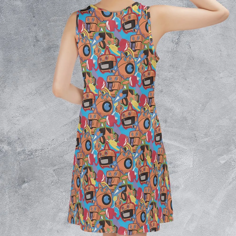 Sleeveless Dress - F3LX2PQD -  - 2