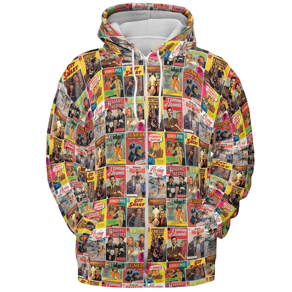 All-over Print Hoodie - 8QA81D1U -  - 3