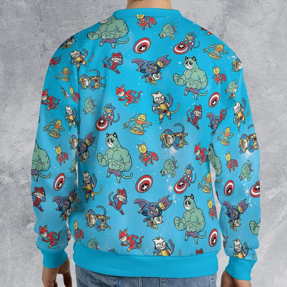 All-over Print Sweatshirt - LSAKRDLZ -  - 2