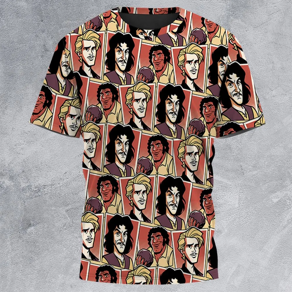 All-Over Print Unisex T-Shirt - KM92CRDZ -  - 3