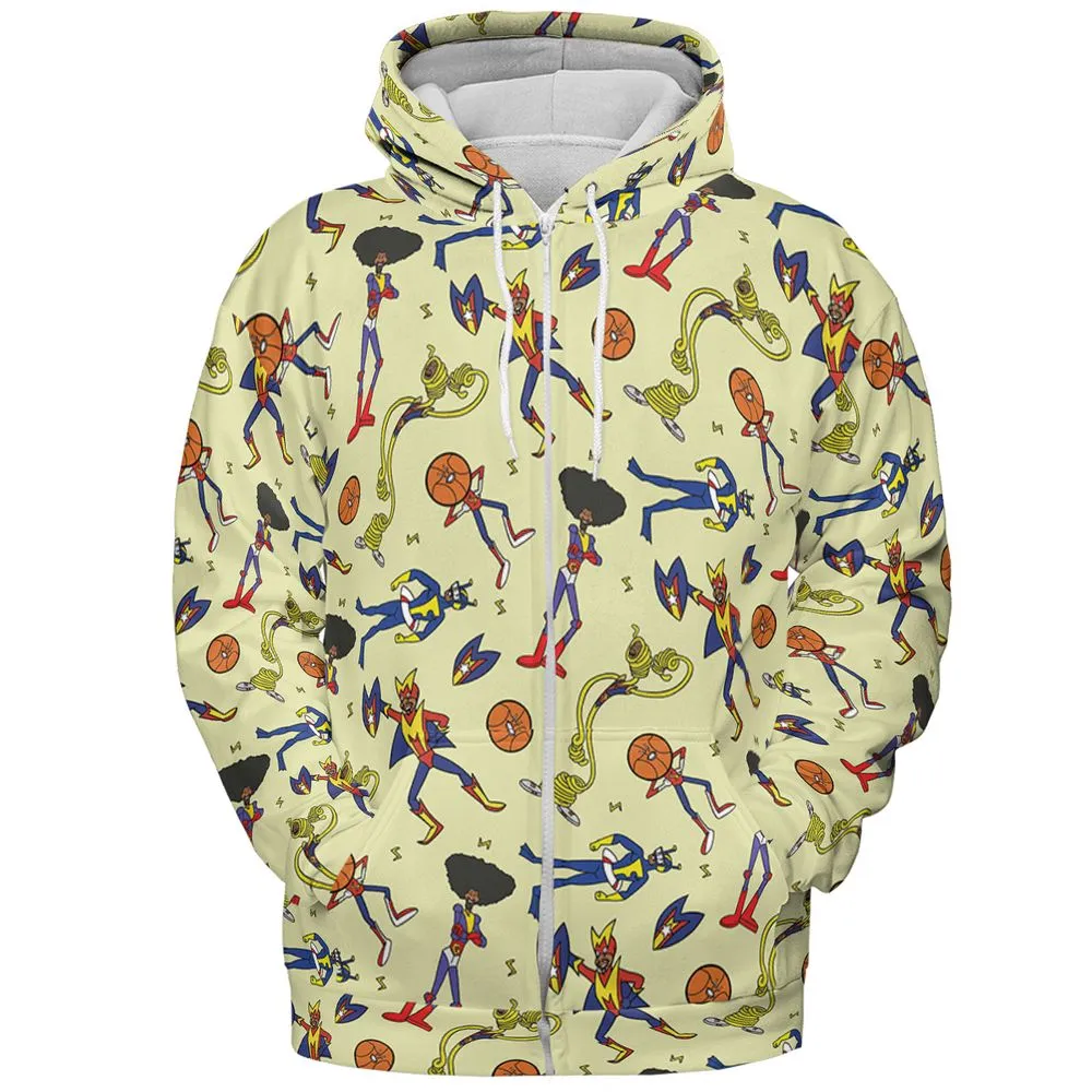 All-over Print Hoodie - DXFDCUTN -  - 3