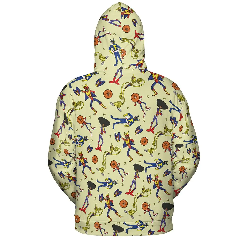 All-over Print Hoodie - DXFDCUTN -  - 4