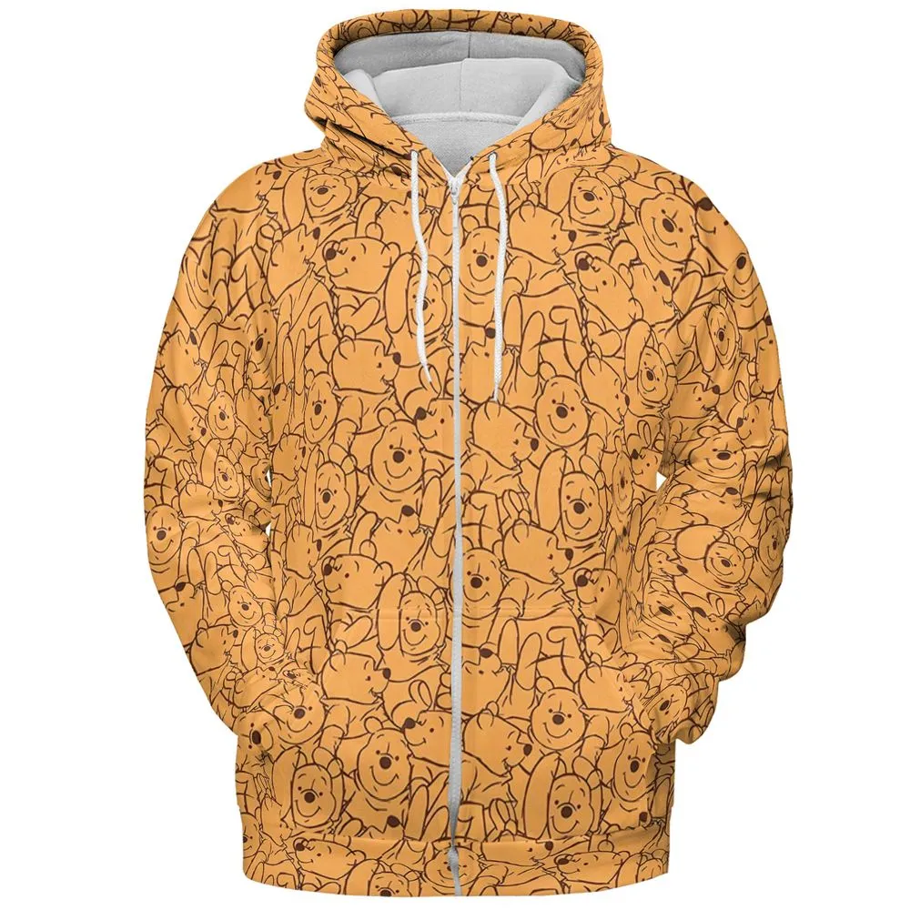 All-over Print Hoodie - 53C1SDLV -  - 3