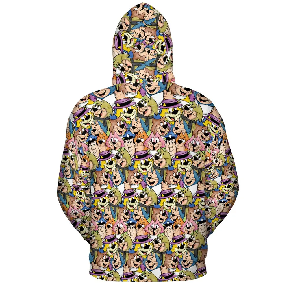 All-over Print Hoodie - H6TJ3GD7 -  - 4