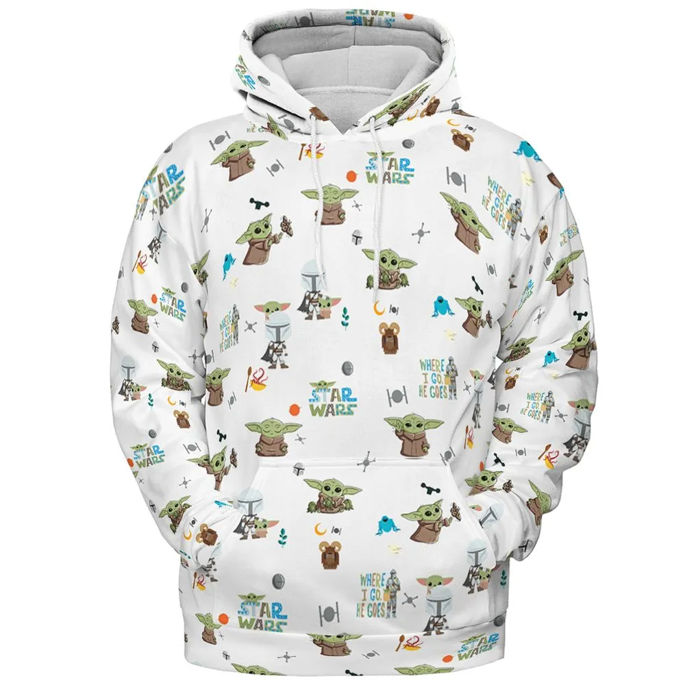 All-over Print Hoodie - MZ5AC6PE -  - 2