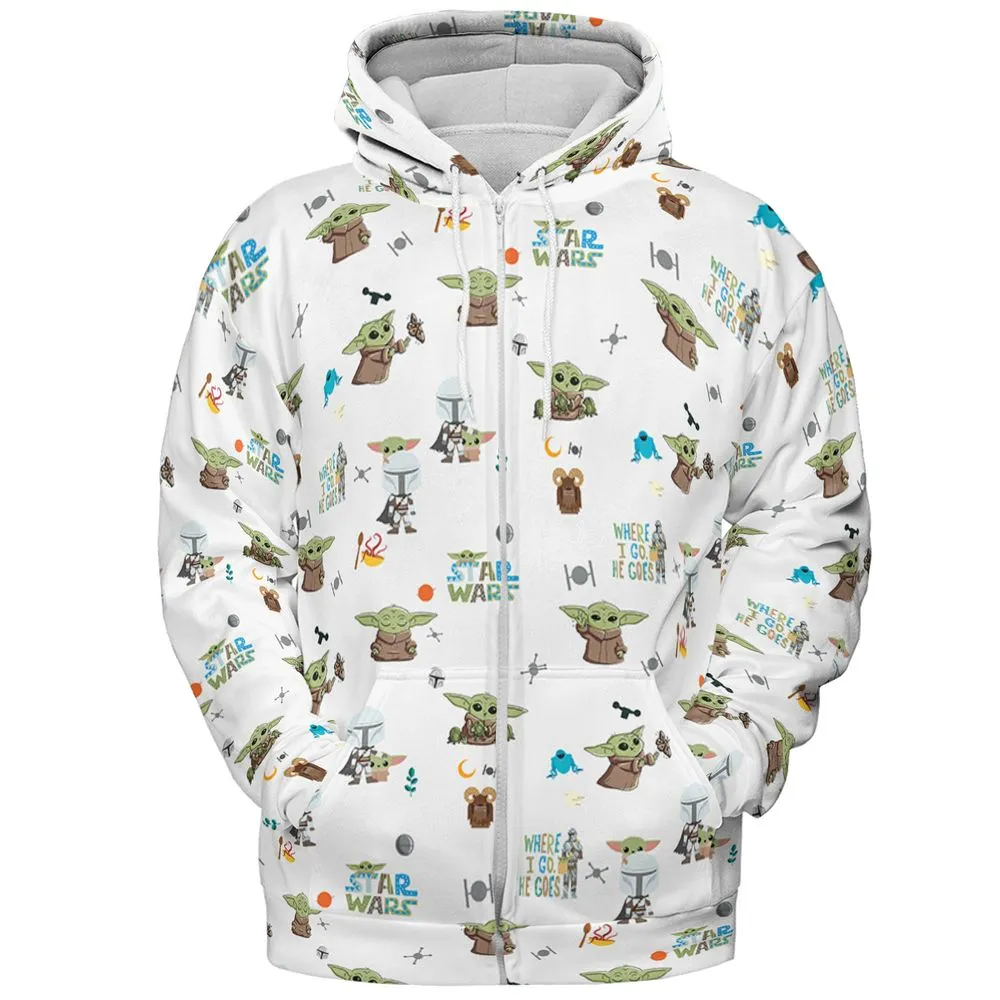 All-over Print Hoodie - MZ5AC6PE -  - 3