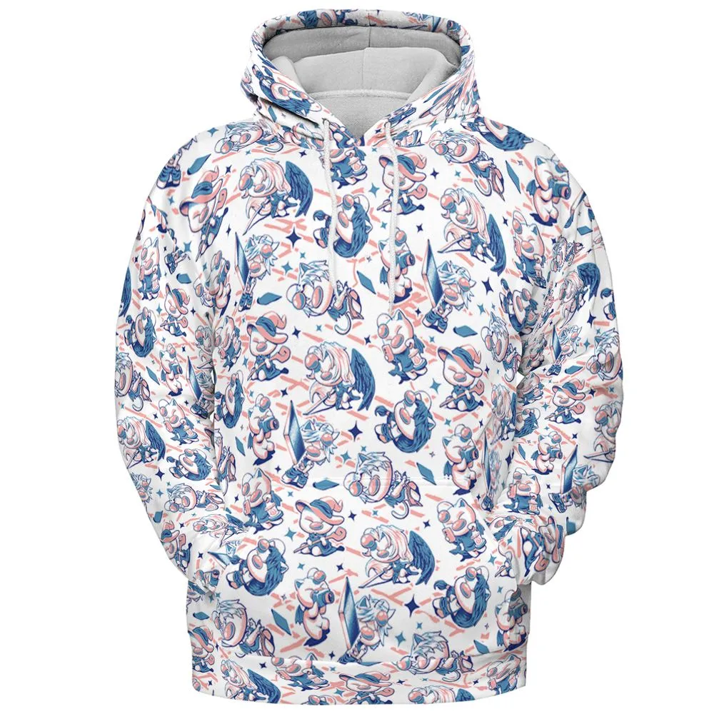 All-over Print Hoodie - NM25N112 -  - 2