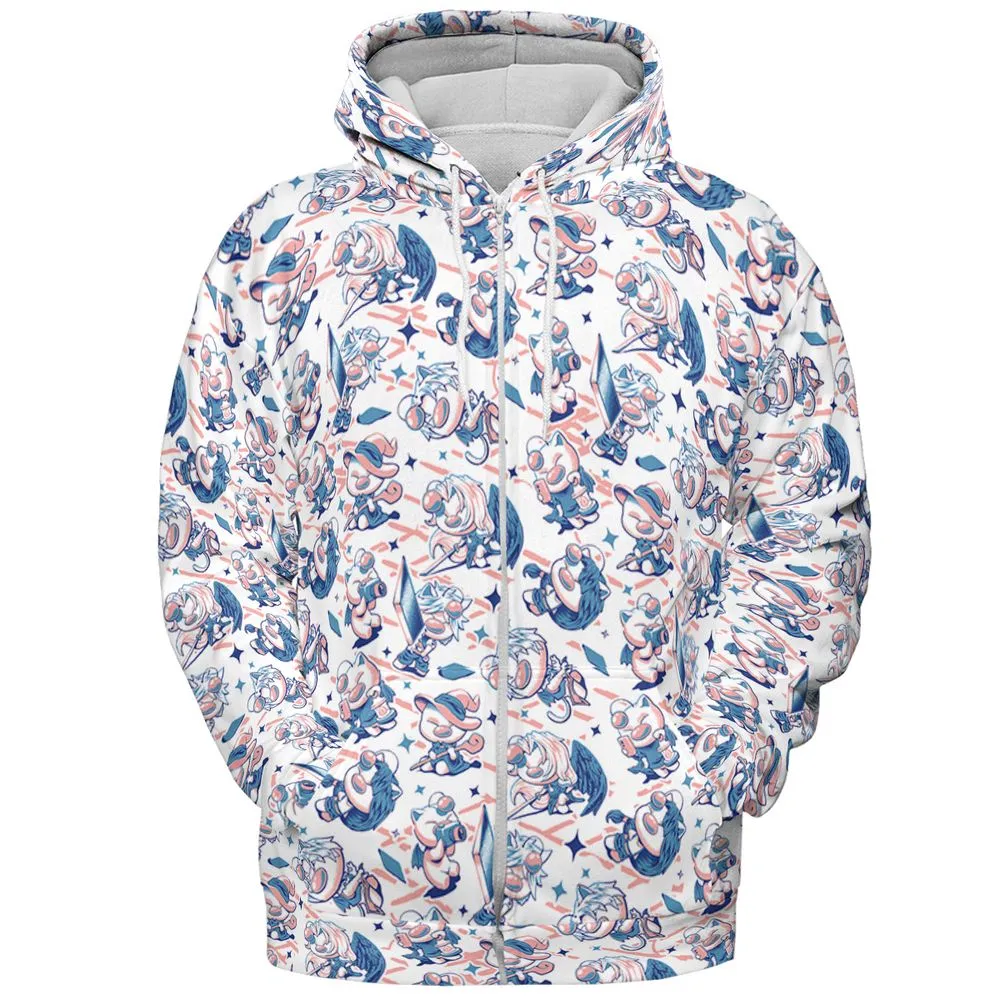 All-over Print Hoodie - NM25N112 -  - 3
