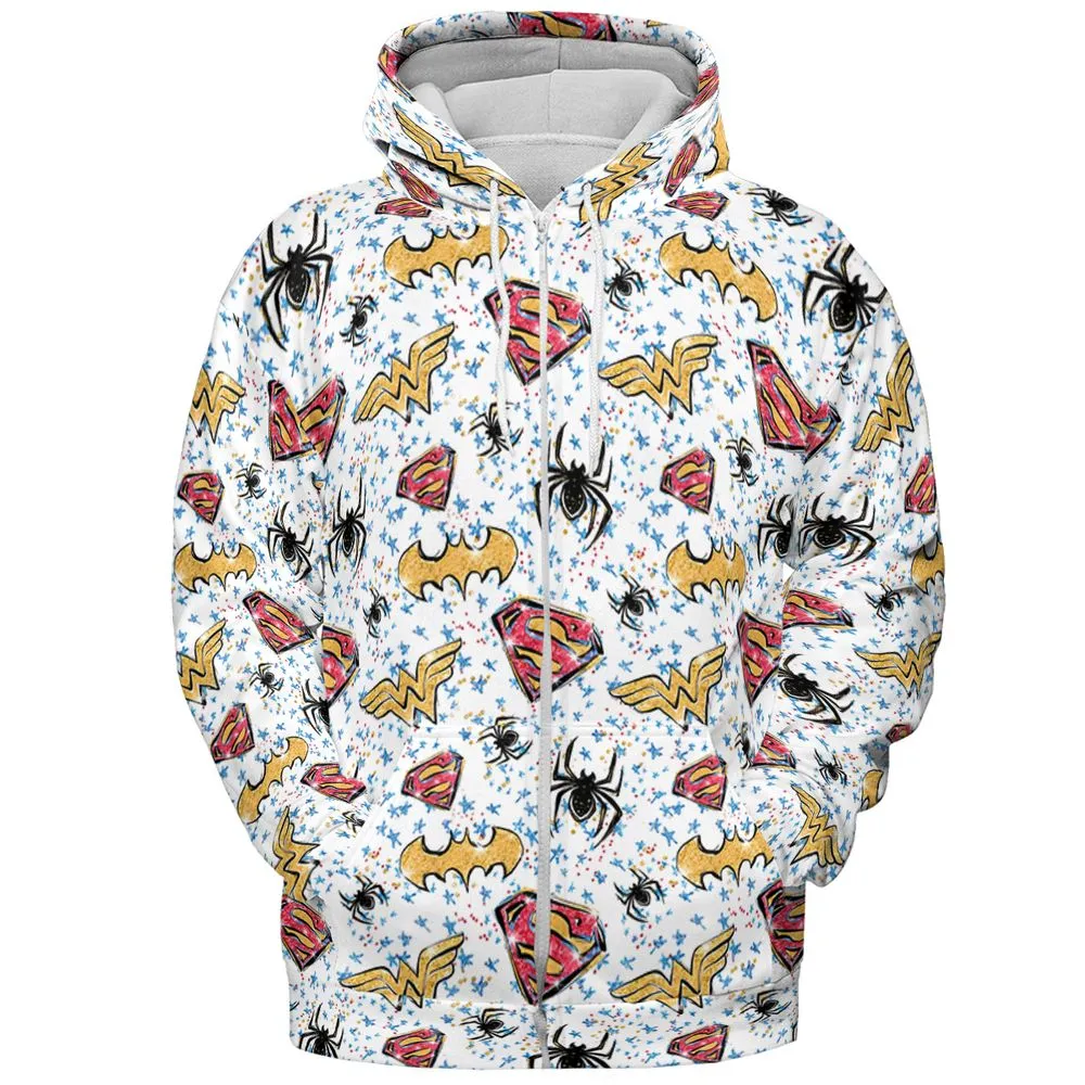 All-over Print Hoodie - VQB9PBQK -  - 3