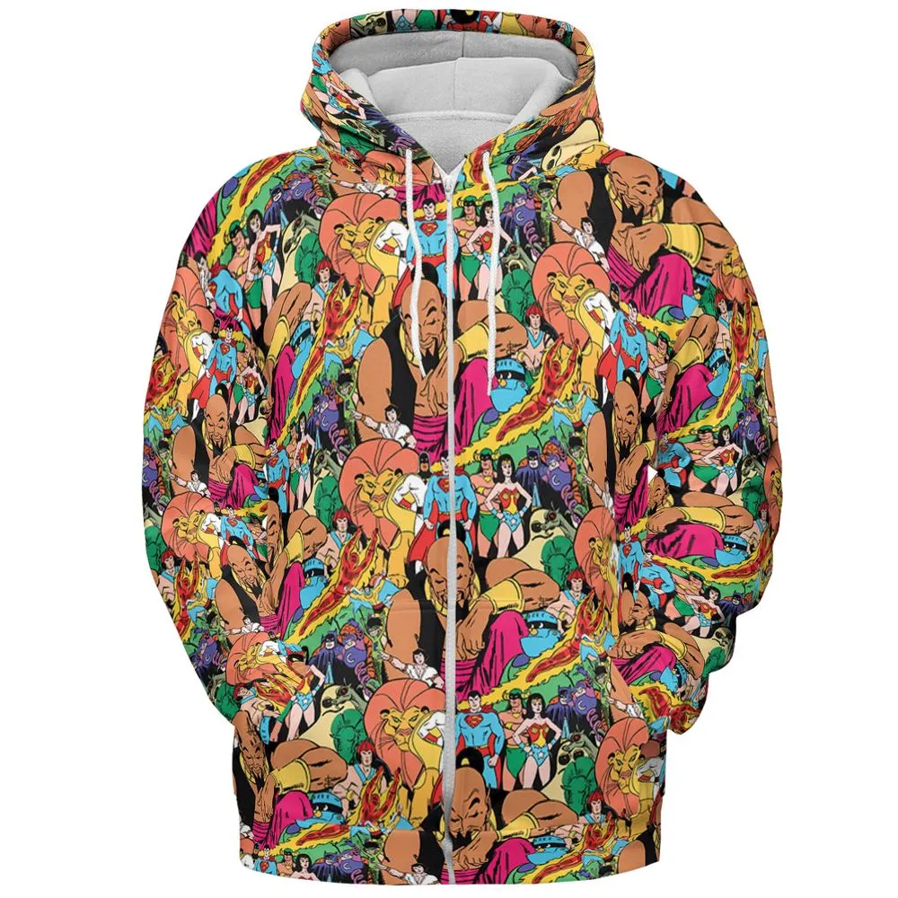 All-over Print Hoodie - GEY5FQ2Q -  - 3