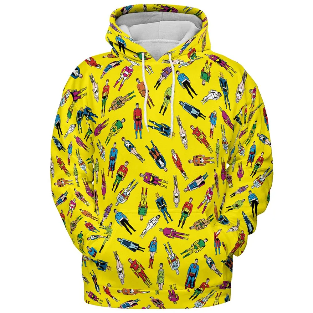 All-over Print Hoodie - X58JJFRN -  - 2