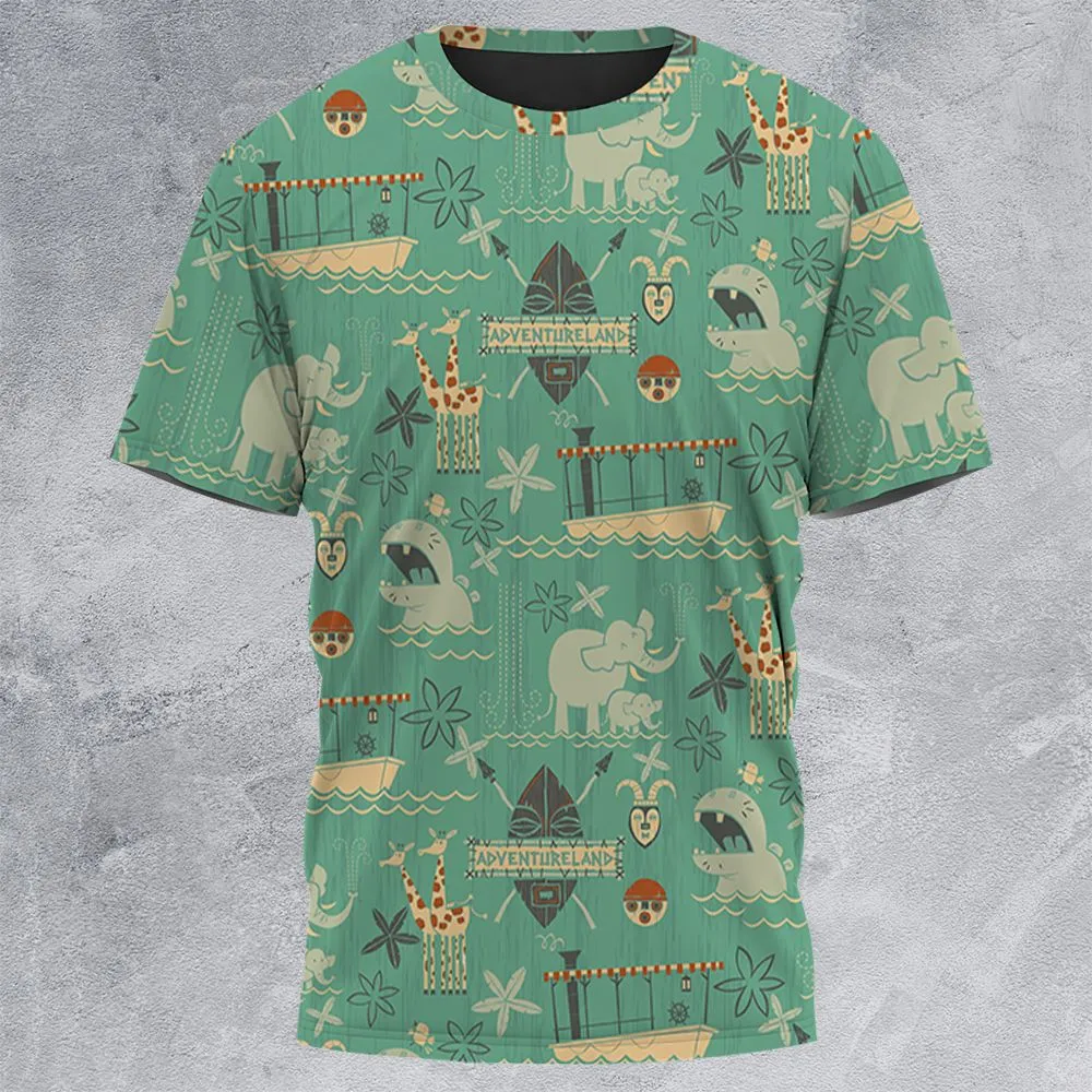 All-Over Print Unisex T-Shirt - L3X7RQVN -  - 3