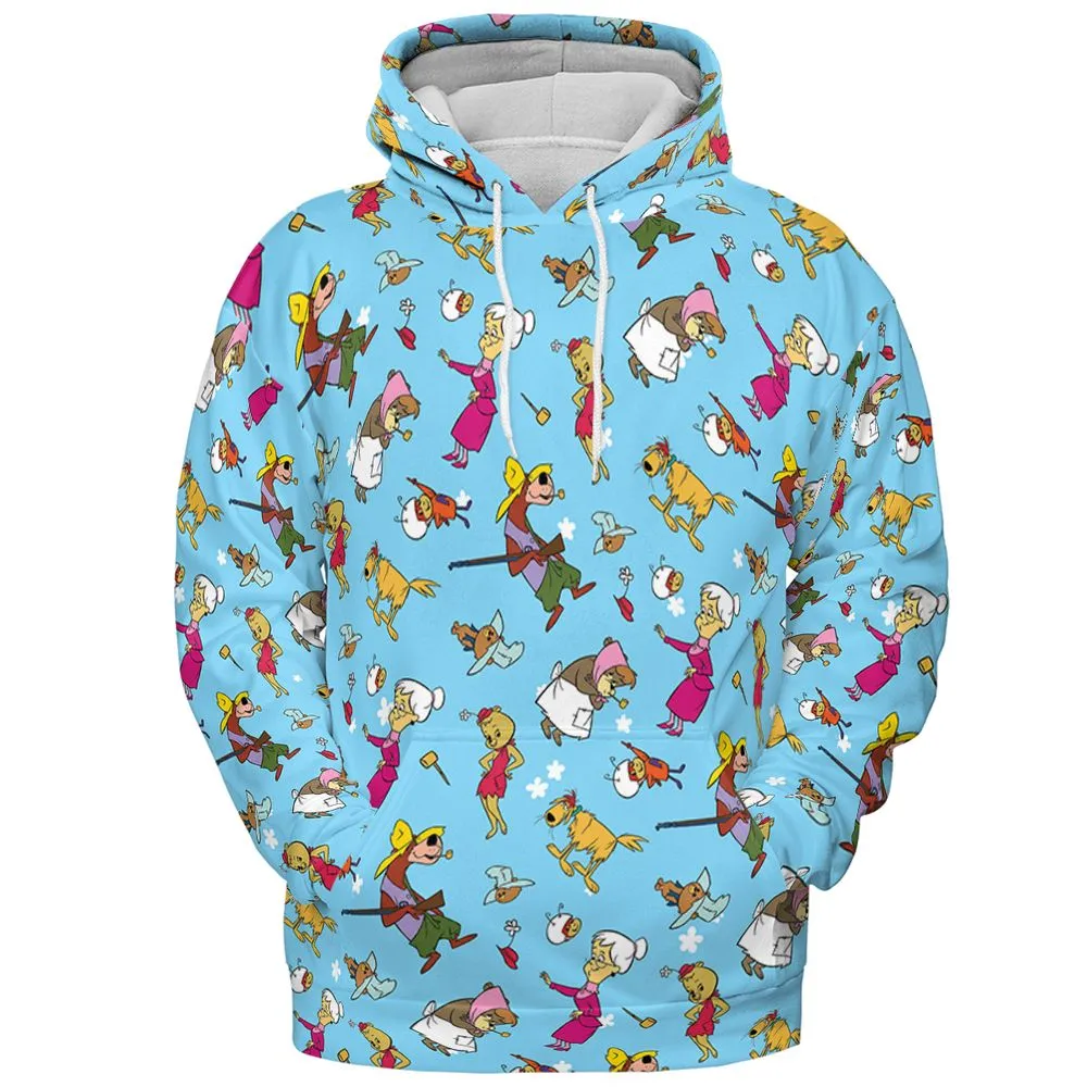All-over Print Hoodie - MQ96B1P6 -  - 2