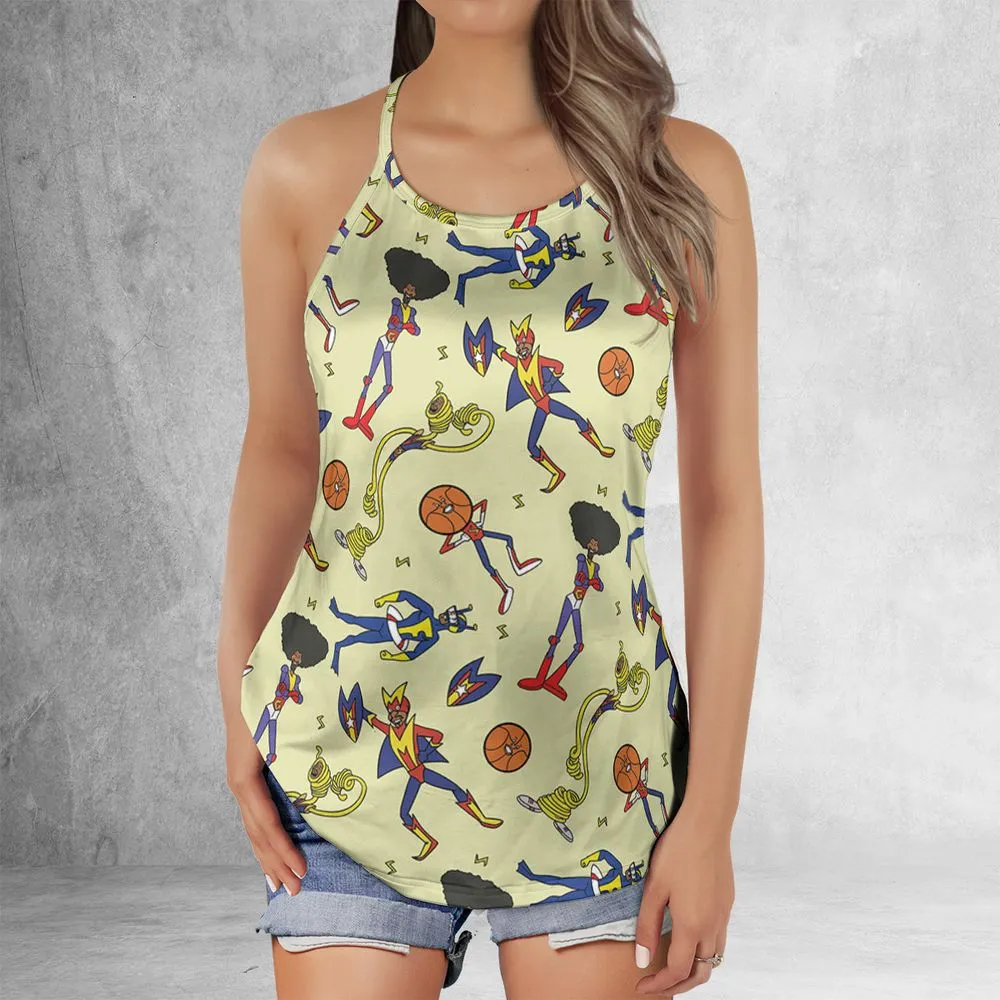 Criss Cross Tank Top - 12ARYRJE -  - 2