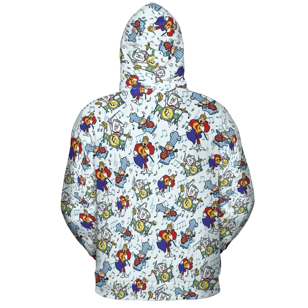 All-over Print Hoodie - 8PXWGHGU -  - 4