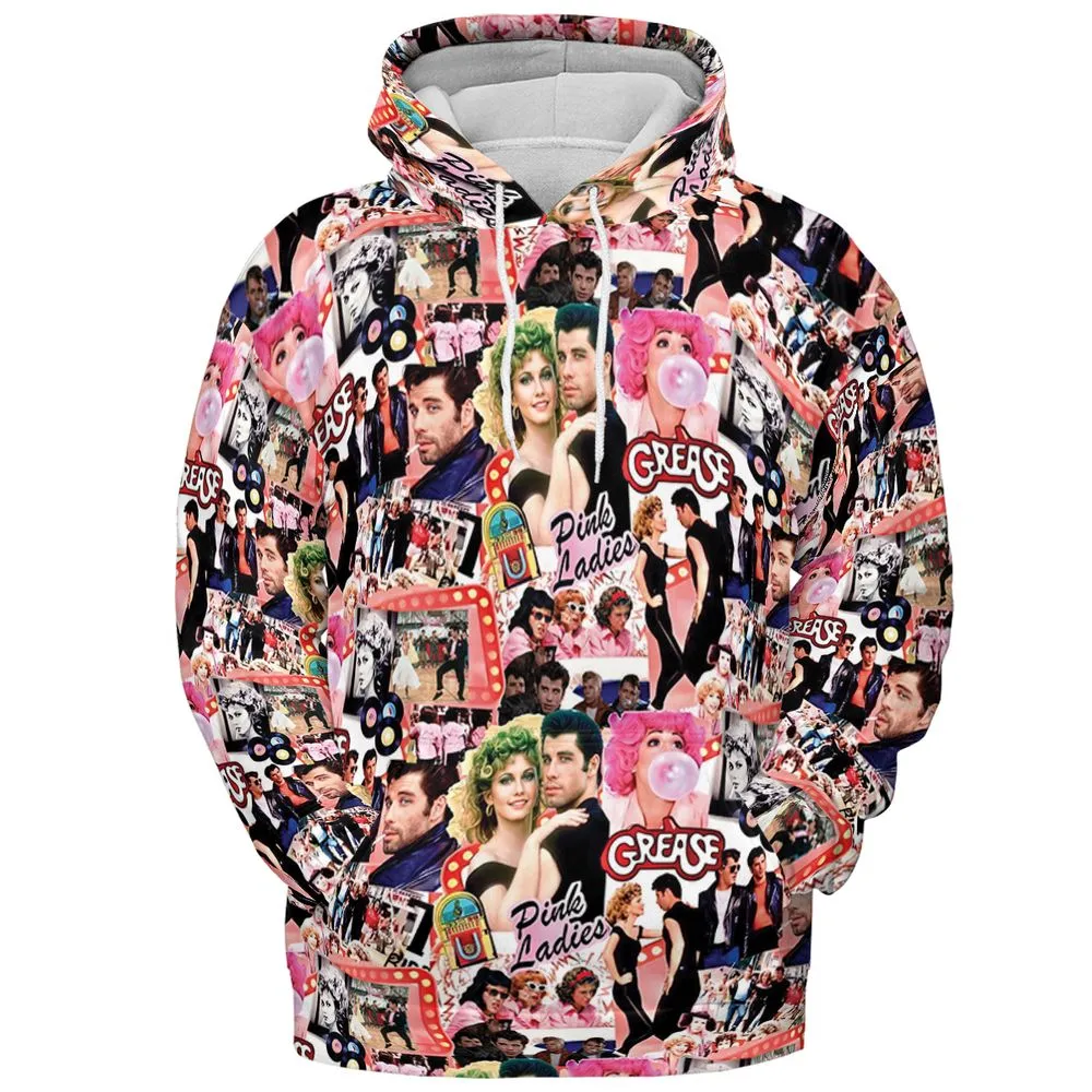 All-over Print Hoodie - 7MWDE9WS -  - 2