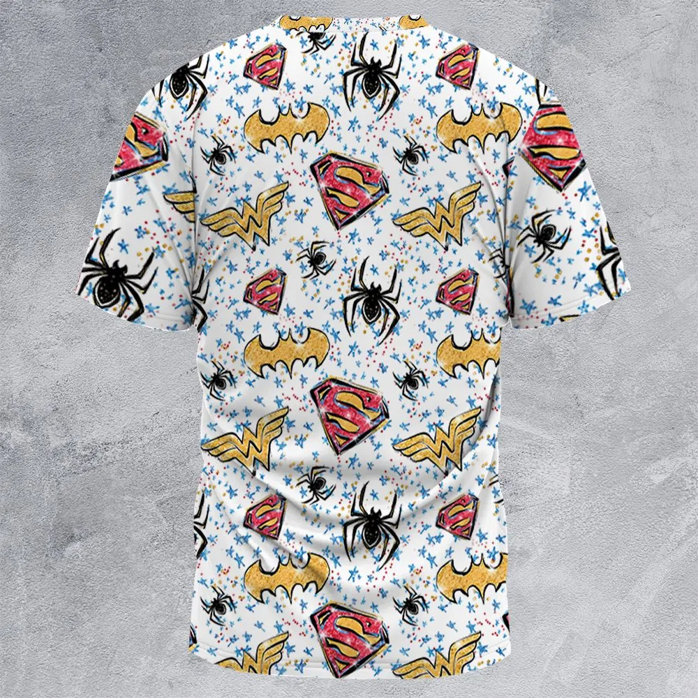 All-Over Print Unisex T-Shirt - GV8V1BRW -  - 4