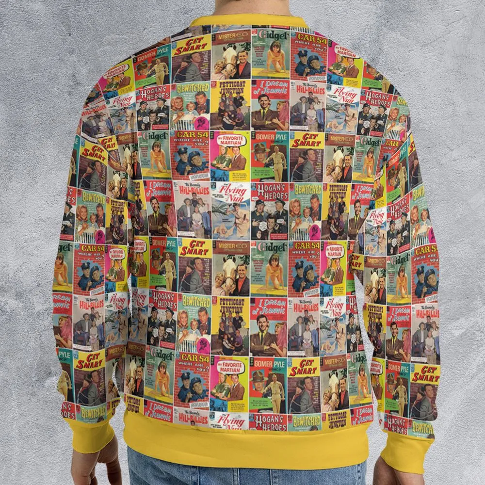 All-over Print Sweatshirt - VSHEYJNH -  - 2