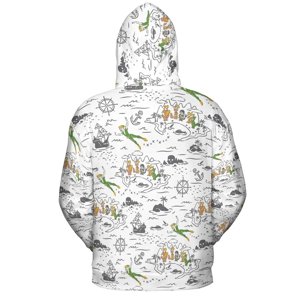All-over Print Hoodie - BDJ725X6 -  - 4