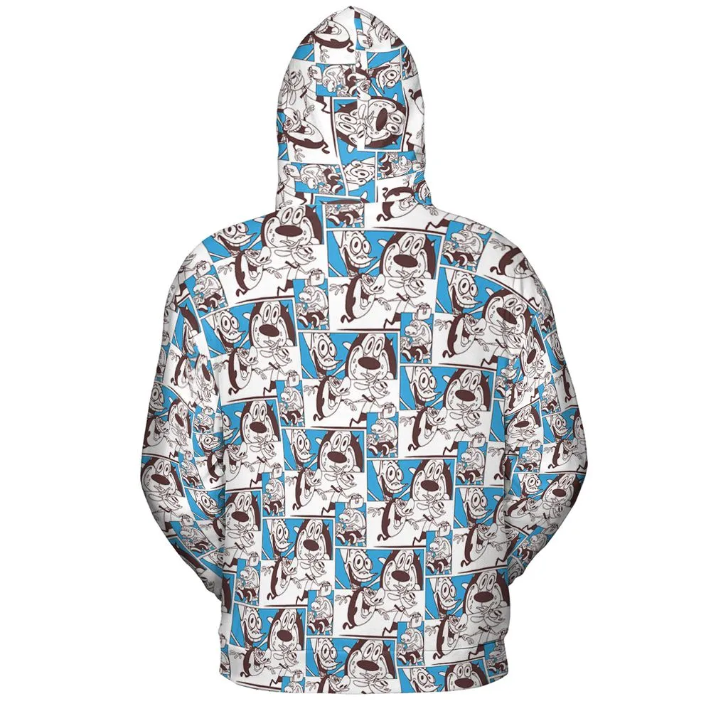 All-over Print Hoodie - NE8Q9XTP -  - 4