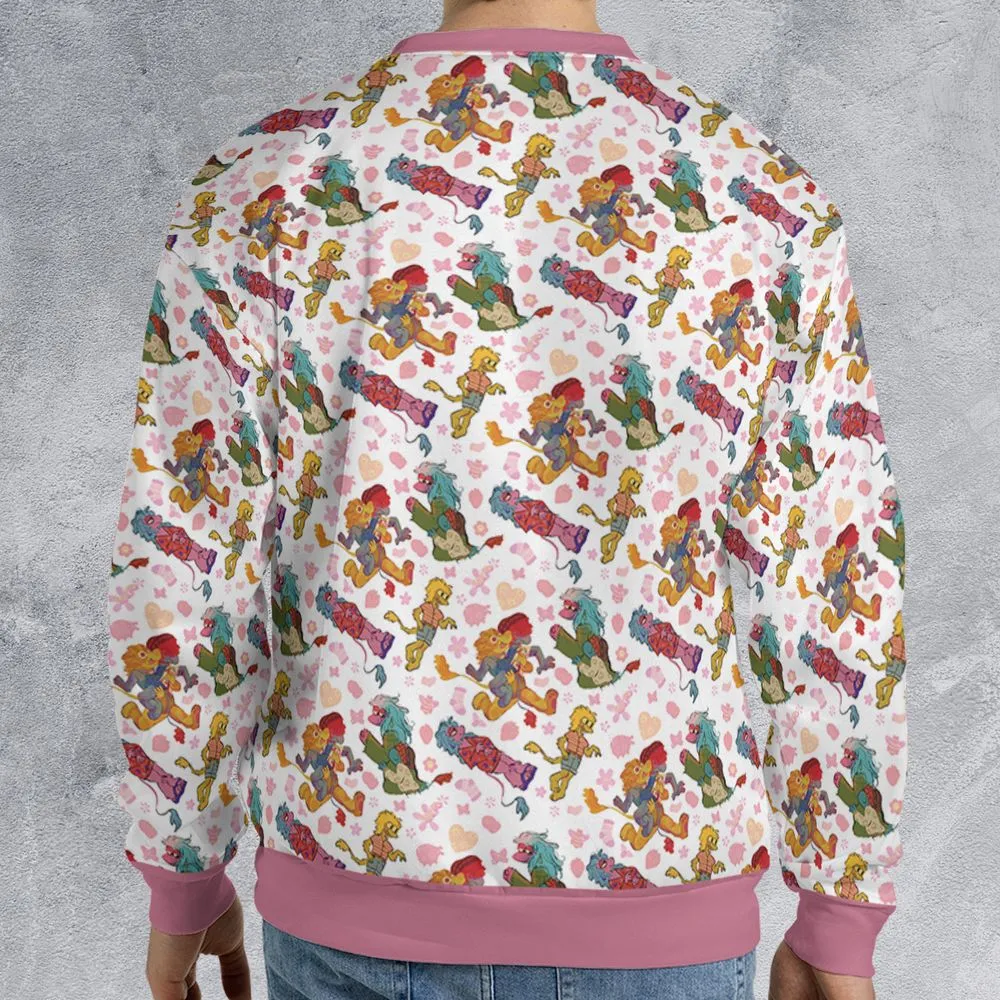 All-over Print Sweatshirt - T7WCV8LN -  - 2