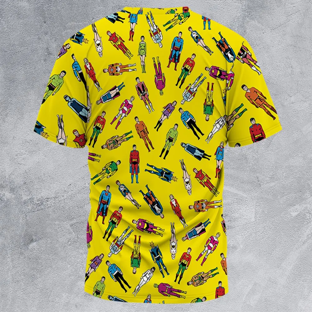 All-Over Print Unisex T-Shirt - 8YZF182K -  - 4