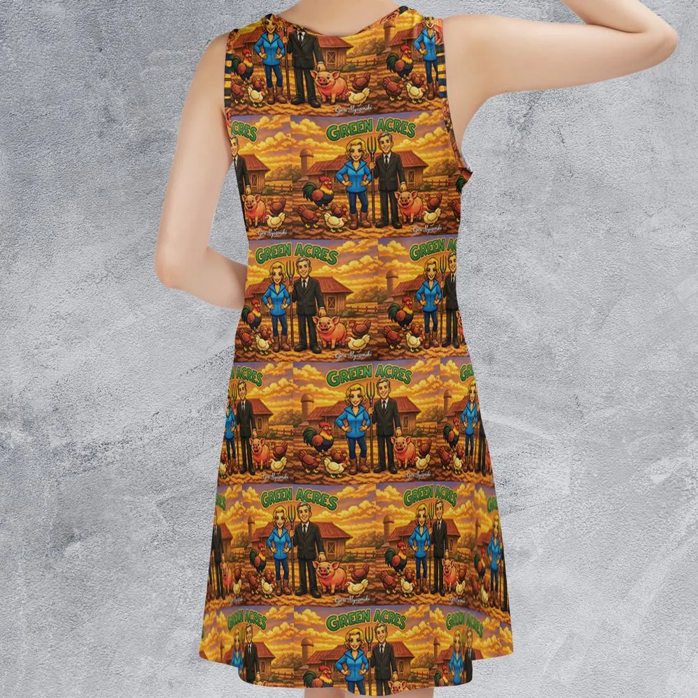 Sleeveless Dress - P9MEN486 -  - 2